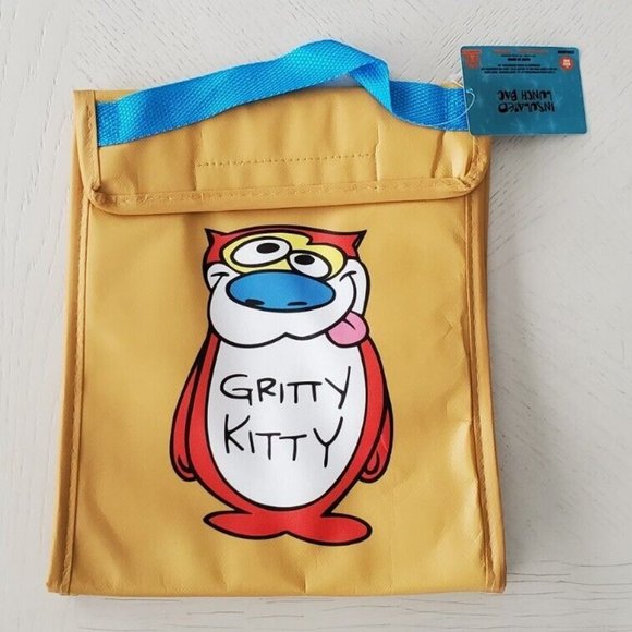 Ren & Stimpy Gritty Kitty Stimpy Lunch Bag Nick Box Spring 2022 Exclusive - Picture 1 of 2